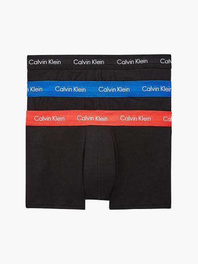 Calvin Klein Underwear HU221594 | Calvin Klein Cotton Stretch Low Rise Férfi Alsónadrág Kék / Fekete